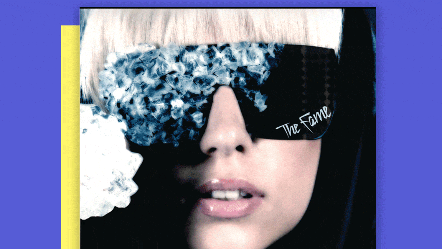 Text, Lip, Headgear, Photography, Eyelash, Album cover, Fashion accessory, Smile, Graphic design,
