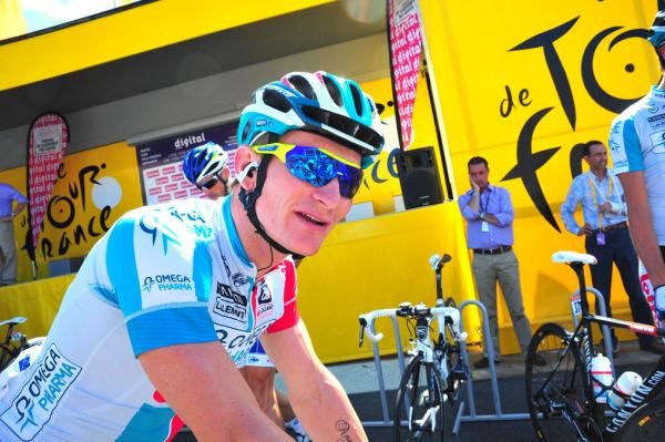 Andre Greipel (Omega Pharma-Lotto) could only manage 9th.