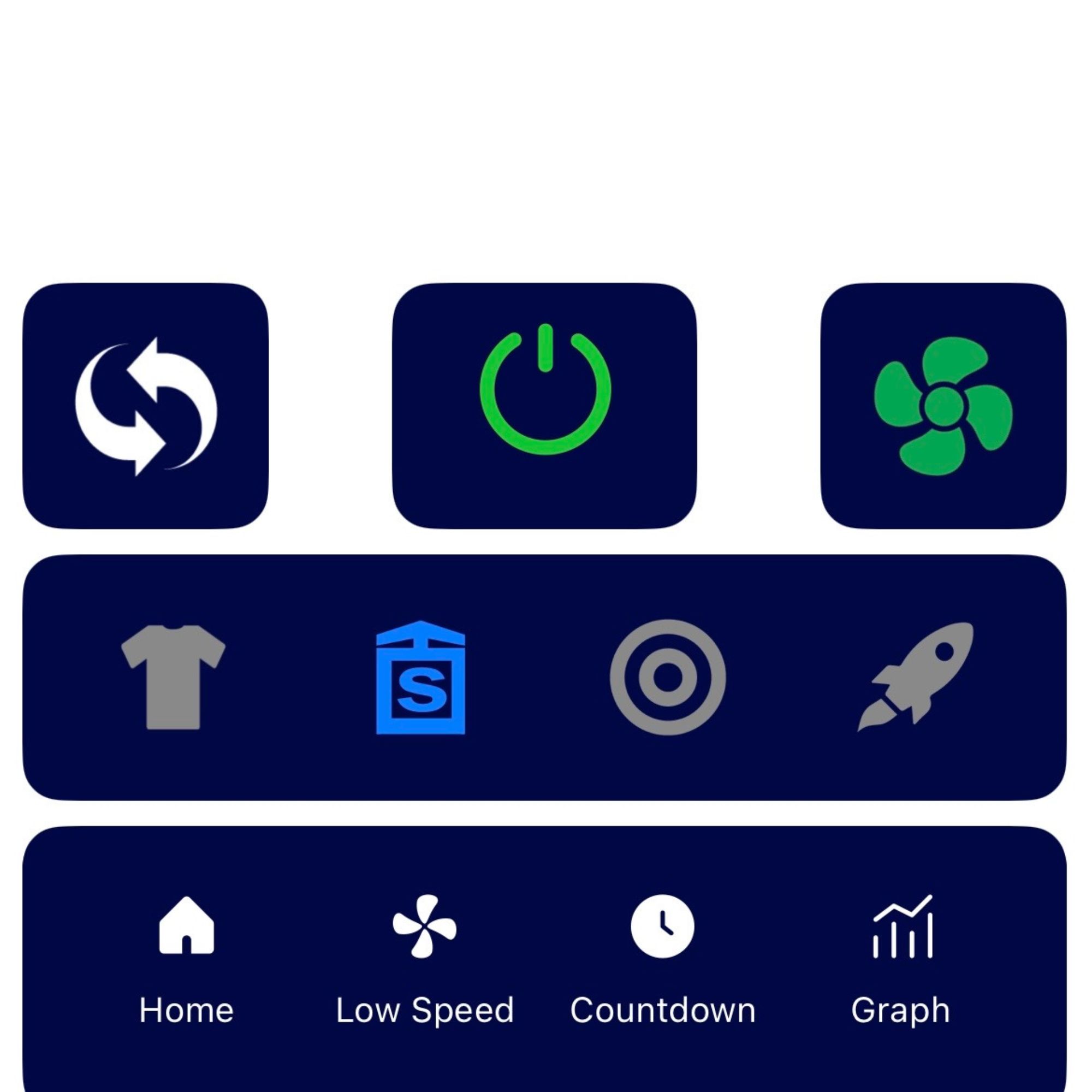 Ebac controls in SmartLife app