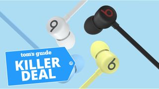 Beats Flex promotional image with a Tom's Guide deal tag
