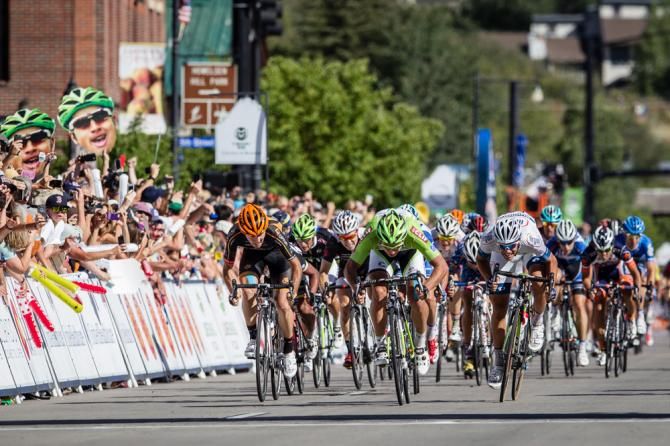 Todays sprint was a fight to the line in Steamboat Springs.