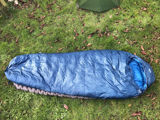 Alpkit whisper with Alpkit Pipedream 400 sleeping bag
