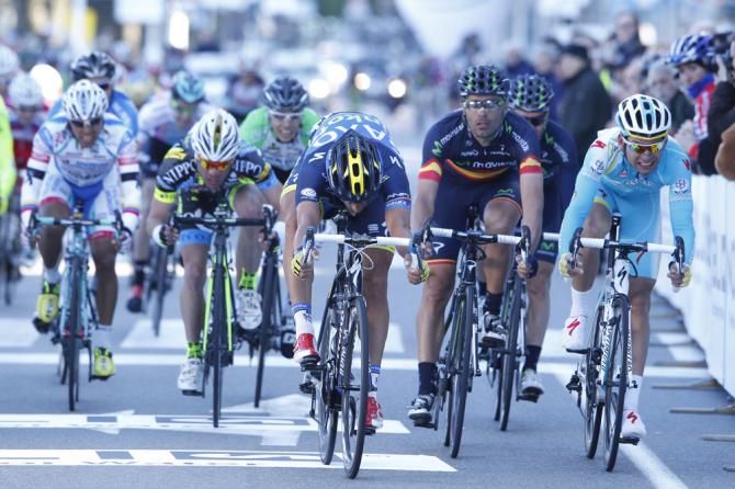 Daniele Bennati (Team Saxo-Tinkoff) took the field sprint for second place.