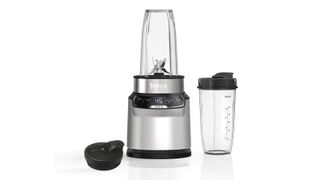 Ninja Nutri-Blender Pro with Auto-iQ with a spare cup next to it, one of the Ninja blenders on sale