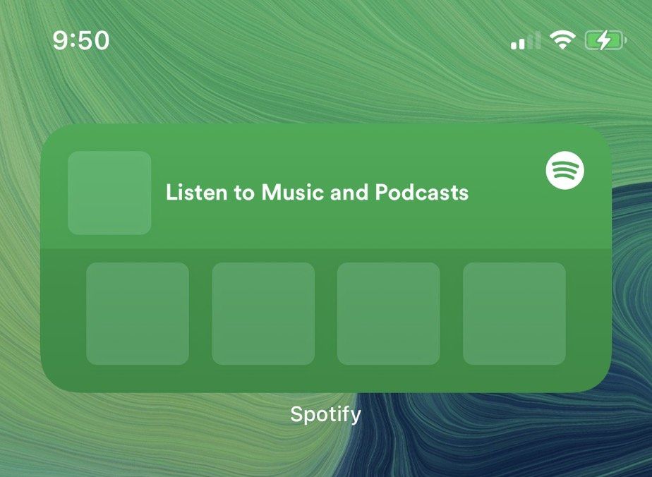 Spotify Widget