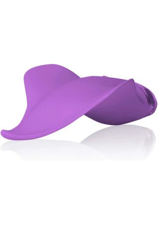 wavy clitoral stimulating vibrator