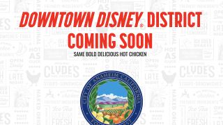 Clyde's Hot Chicken Downtown Disney announcement
