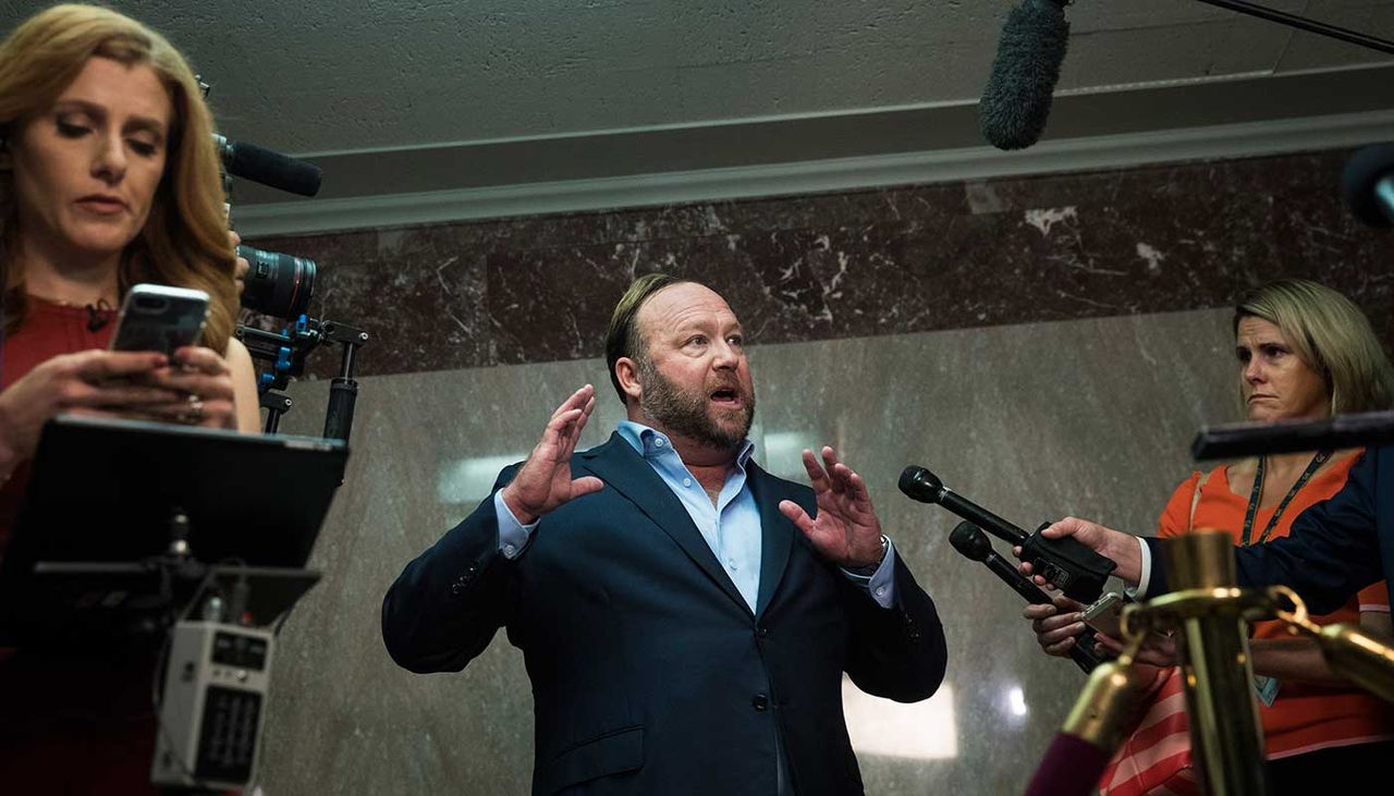 InfoWars host Alex Jones has been permanently banned from Twitter