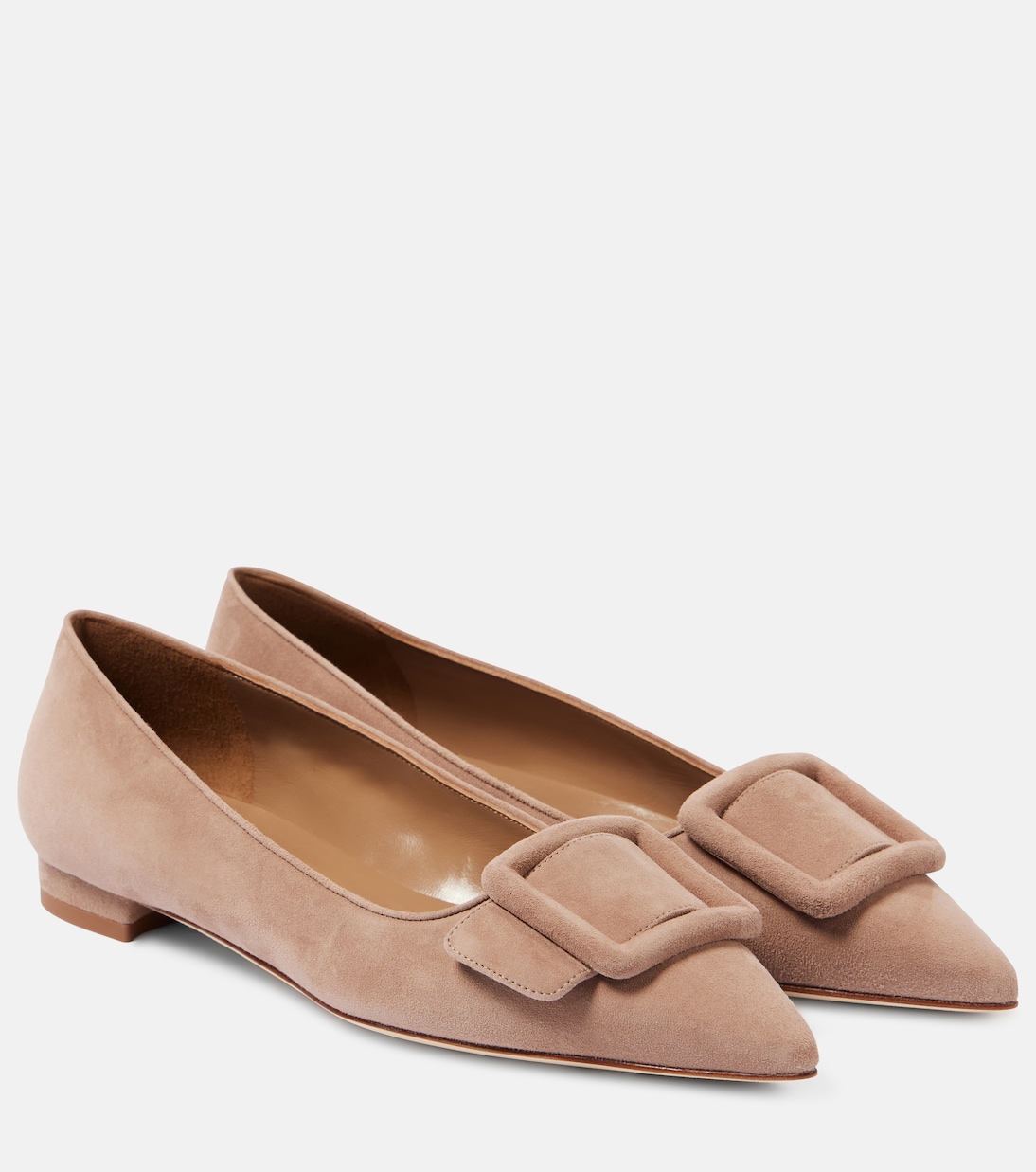Maysalepumpflat Suede Ballet Flats