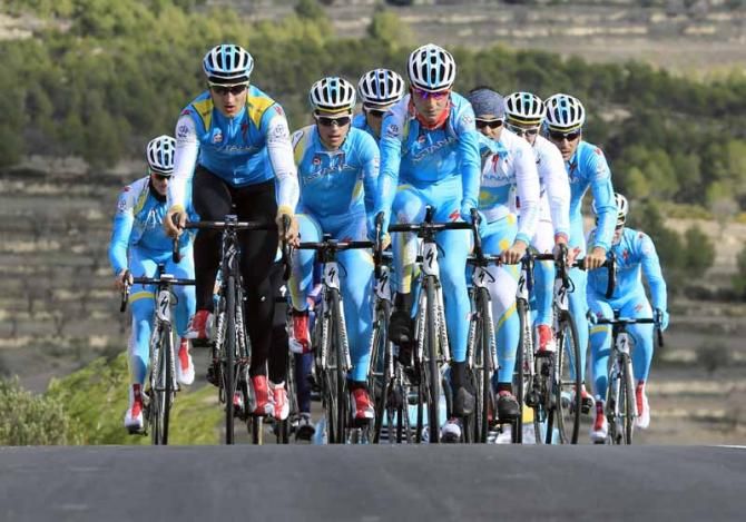 Janez Brajkovic (right) will ride the Giro in support of Nibali this year