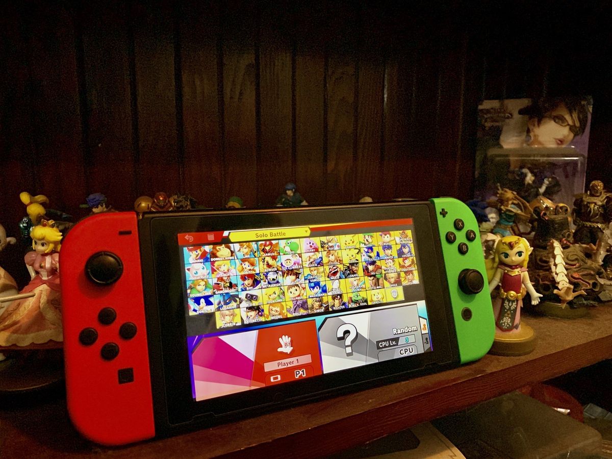 Switch OLED Super Smash Bros. Ultimate bundle seems to be on the way