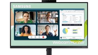 Samsung has unveiled a new 24-inch webcam monitor