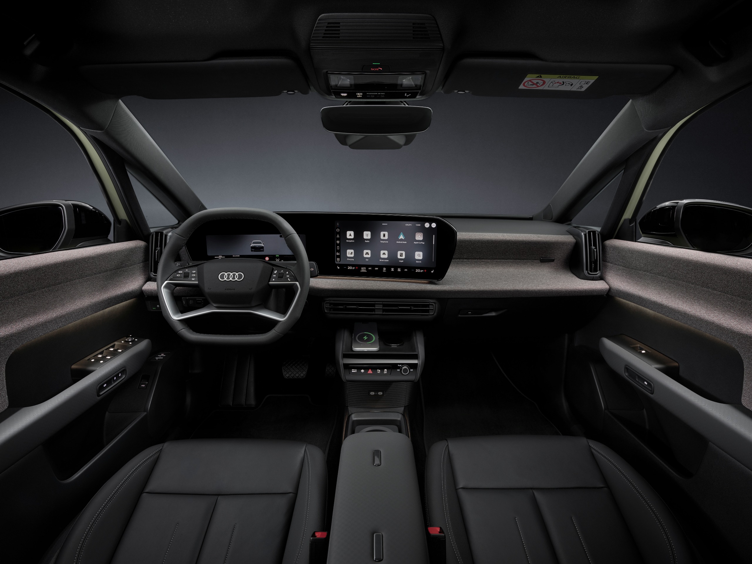 Audi A2 e-tron dashboard