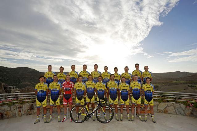 The 2014 Tinkoff - Saxo team