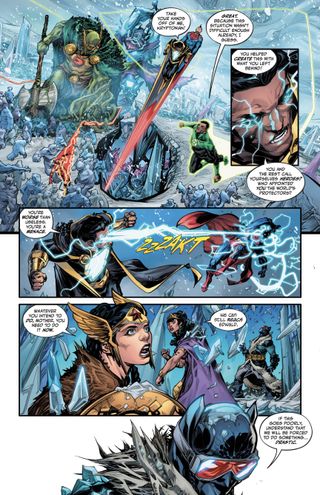 Justice League: Endless Winter #2 page