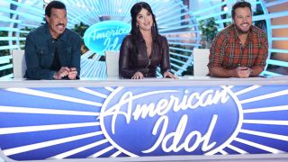 Lionel Richie, Katy Perry, and Luke Bryan on American idol