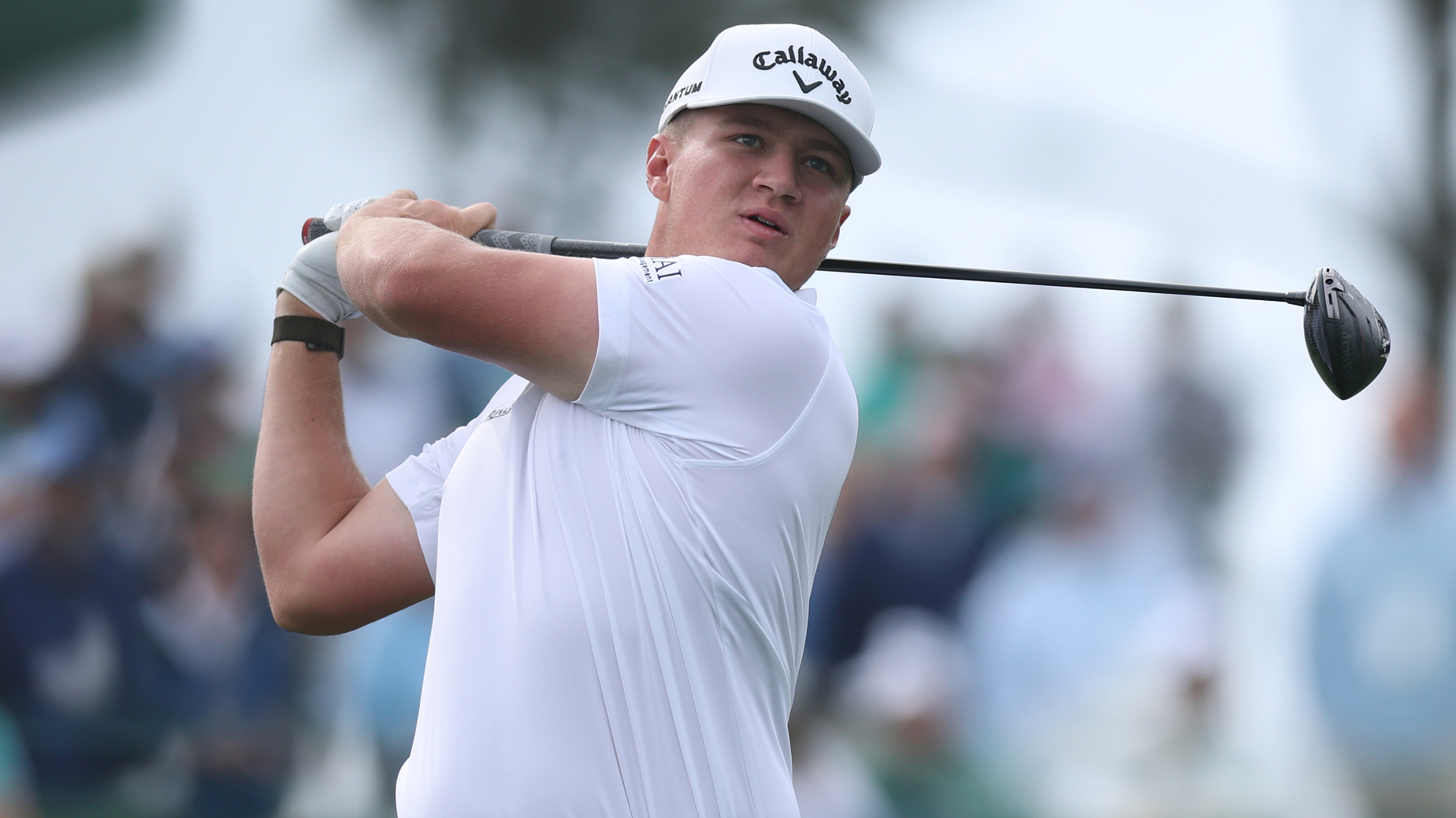 Jackson Herrington during The Masters