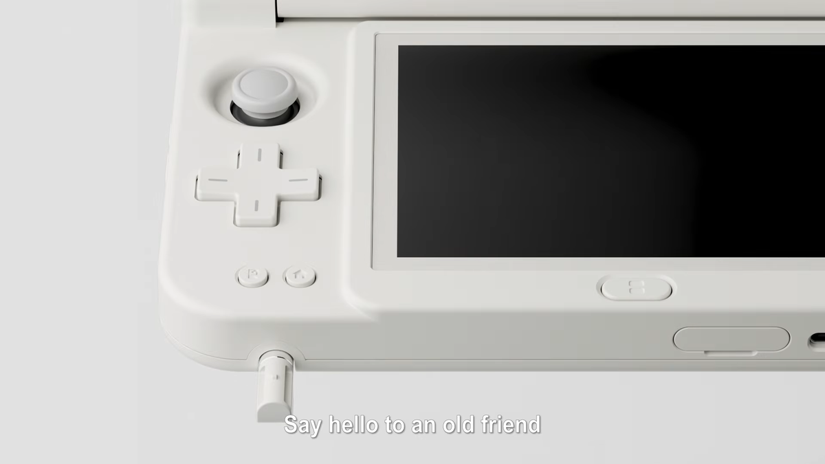 Close up of Anbernic RG DDS stylus.