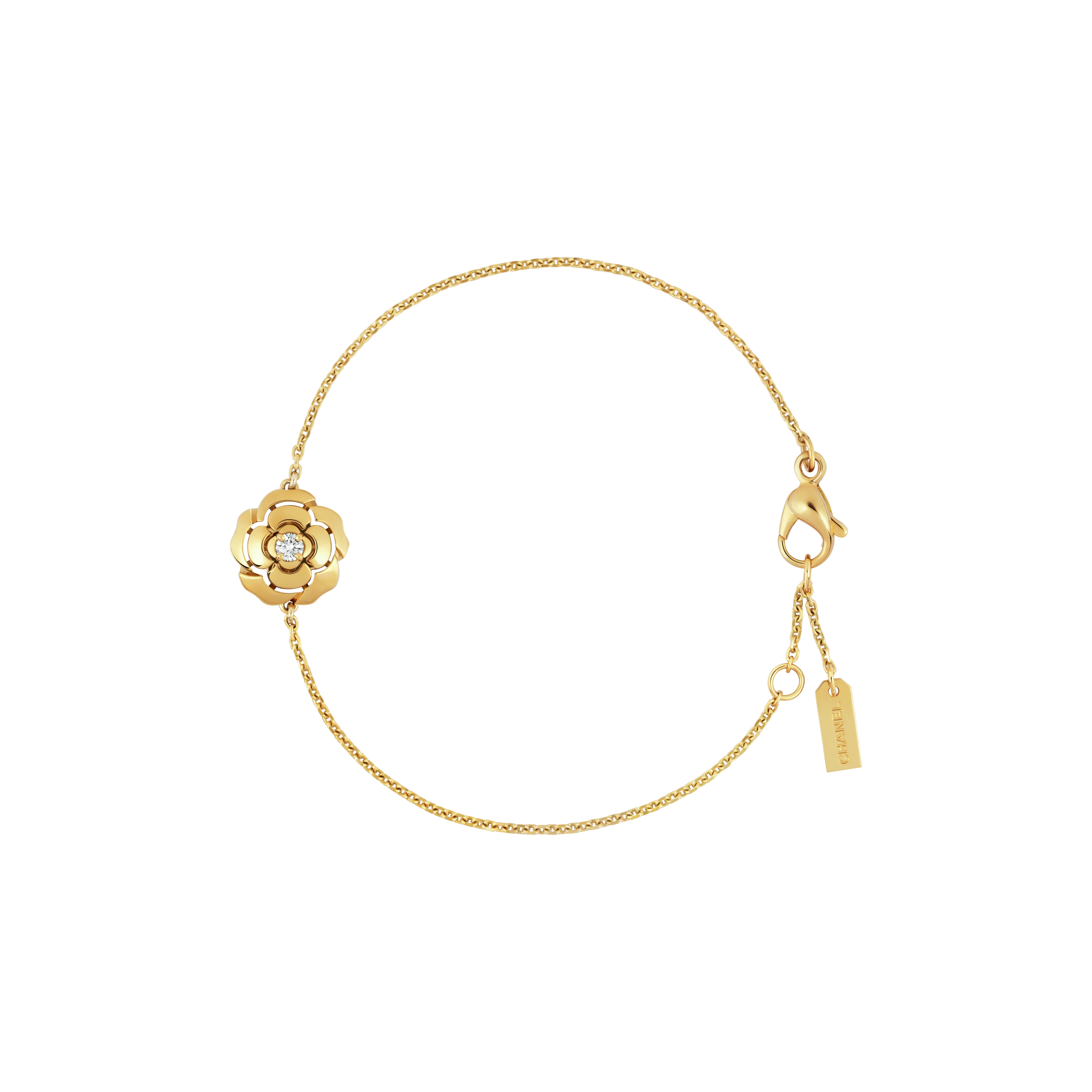 Chanel, Extrait de Cam&amp;eacute;lia Bracelet in 18K Yellow Gold