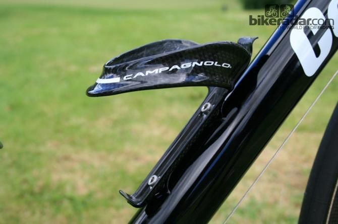 Campagnolo Record bottle cages: ridiculously light at 16g