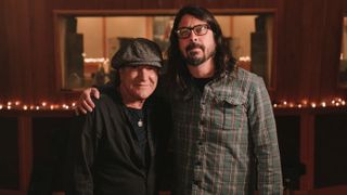 Brian Johnson meets Dave Grohl