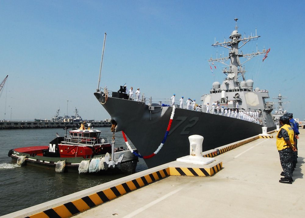 USS Mahan at Naval Station Norfolk