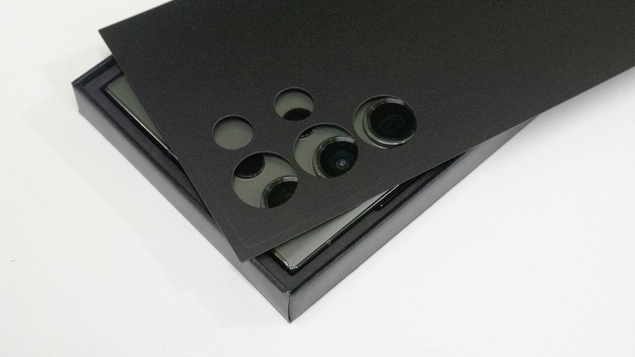 Samsung Galaxy S23 Ultra unboxing camera