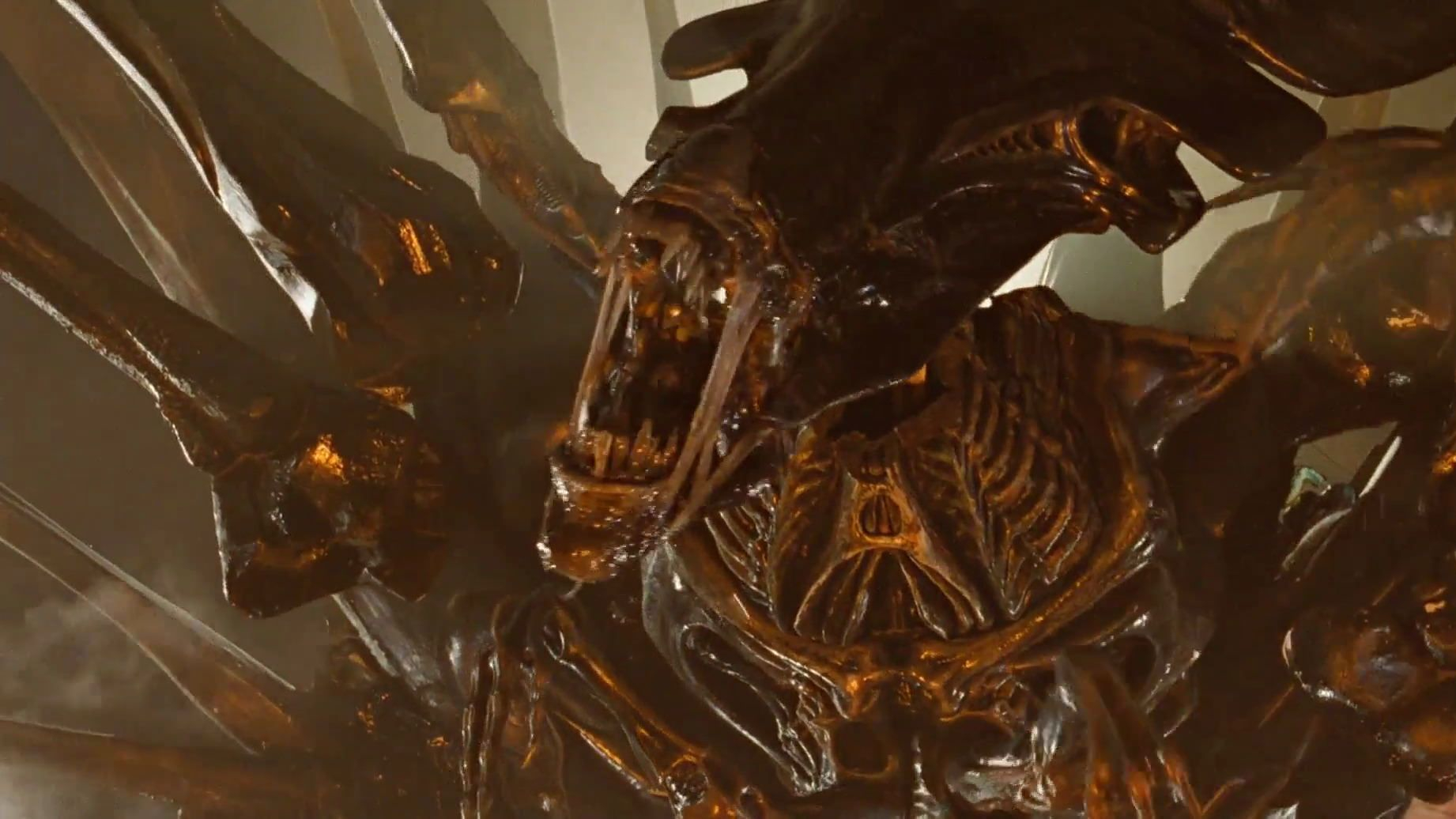 Screenshot from the sci-fi movie Aliens (1986)