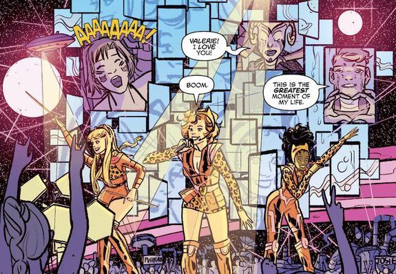 Josie and the Pussycats are heading into outer space in a new digital-first series.