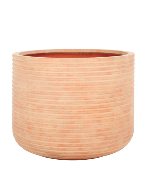 Cylinder Terracotta Ficonstone Solid Plant Pot