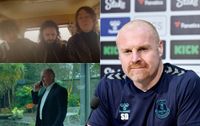 Sean Dyche makes a surprise cameo in the new Blossoms video