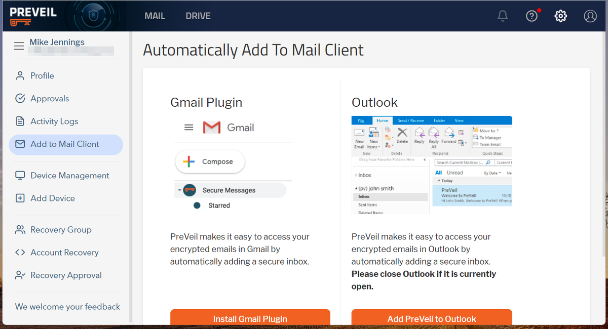 PreVeil secure email review