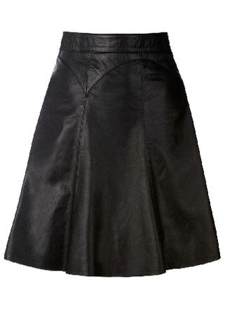Warehouse leather skirt, £80