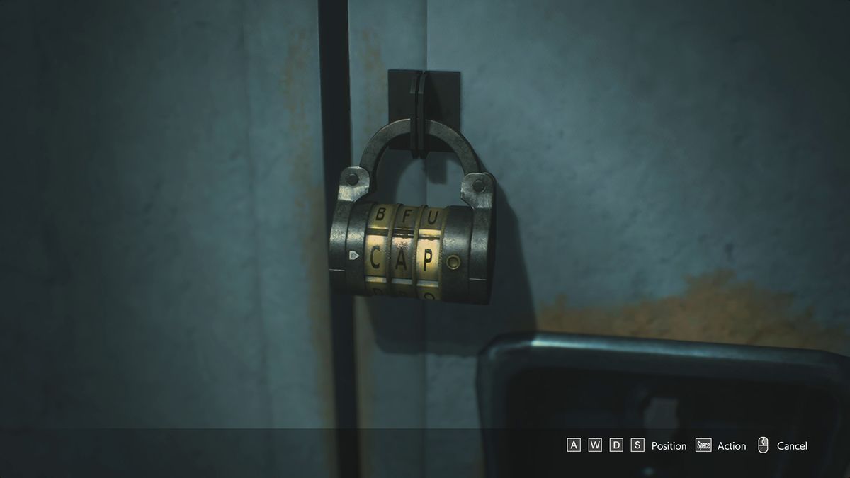 Resident Evil 3 Remake Safe Locker Codes Raccoon Police Station Shower Room (2F)