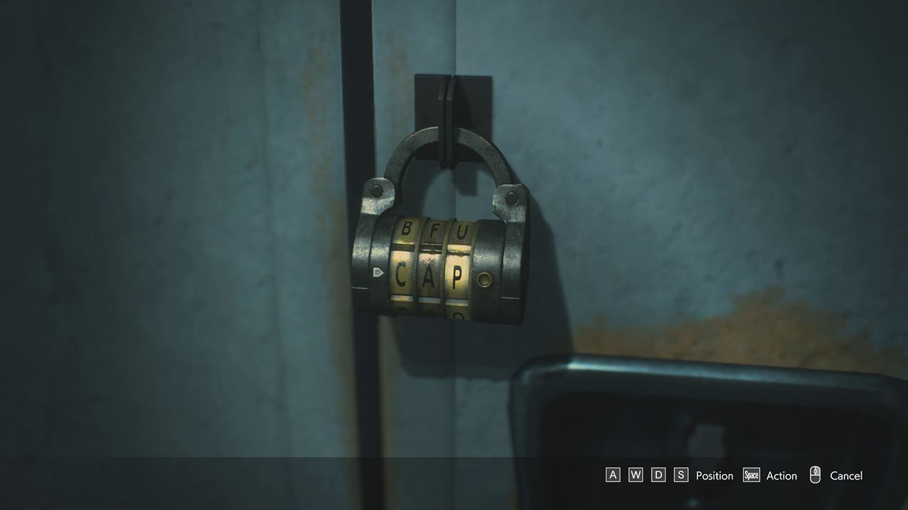 Resident Evil 3 Remake Safe Locker Codes Raccoon Police Station Shower Room (2F)