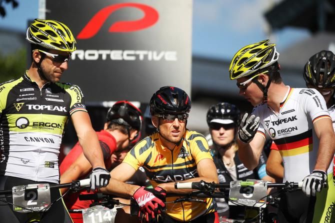 The start of stage 4 of the Bike Four Peaks