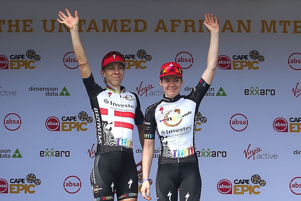 Anna van der Breggen and Annika Langvad