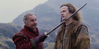 Sean Connery and Christopher Lambert in Highlander