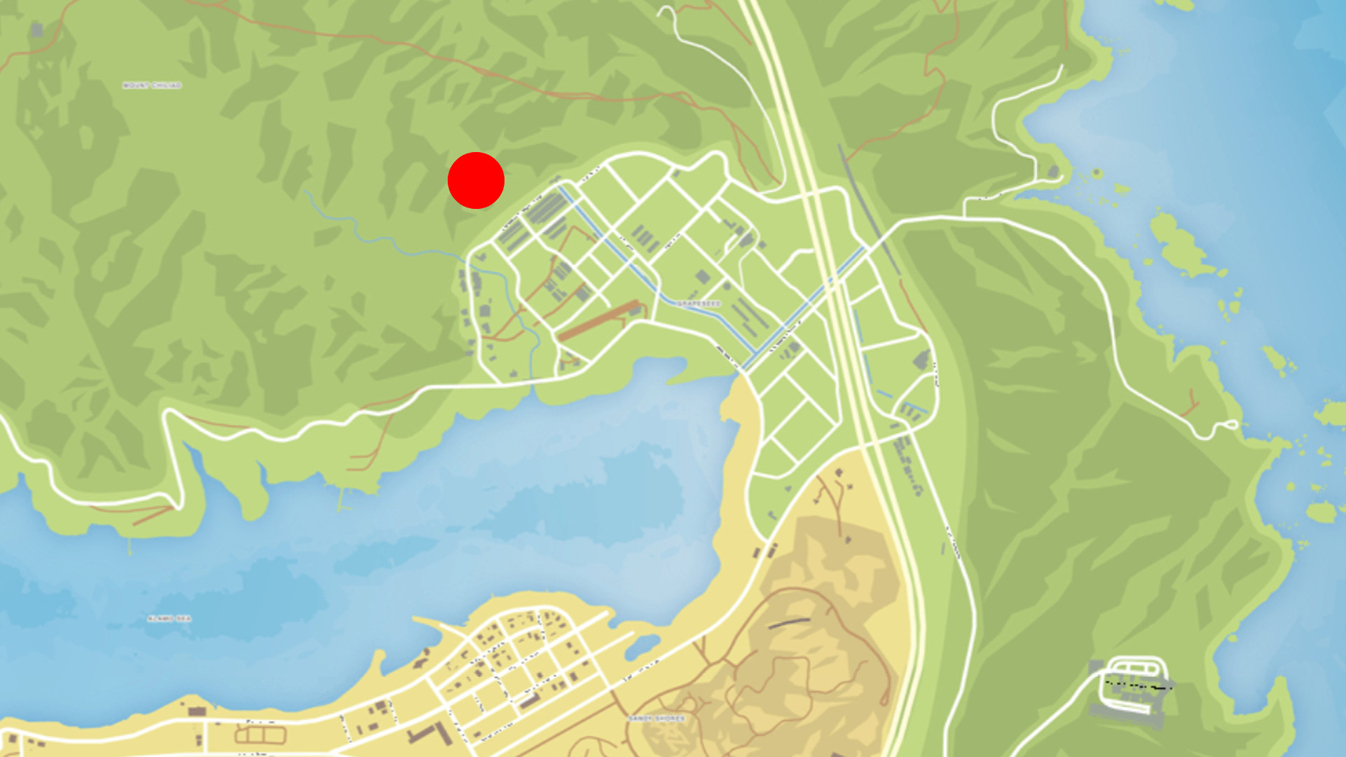 GTA Online Bigfoot Peyote Plant map location