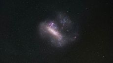 The Large Magellanic Cloud (LMC), one of the Milky Way's closest galactic neighbors, gets a close-up in this image from the European Southern Observatory's La Silla Observatory.