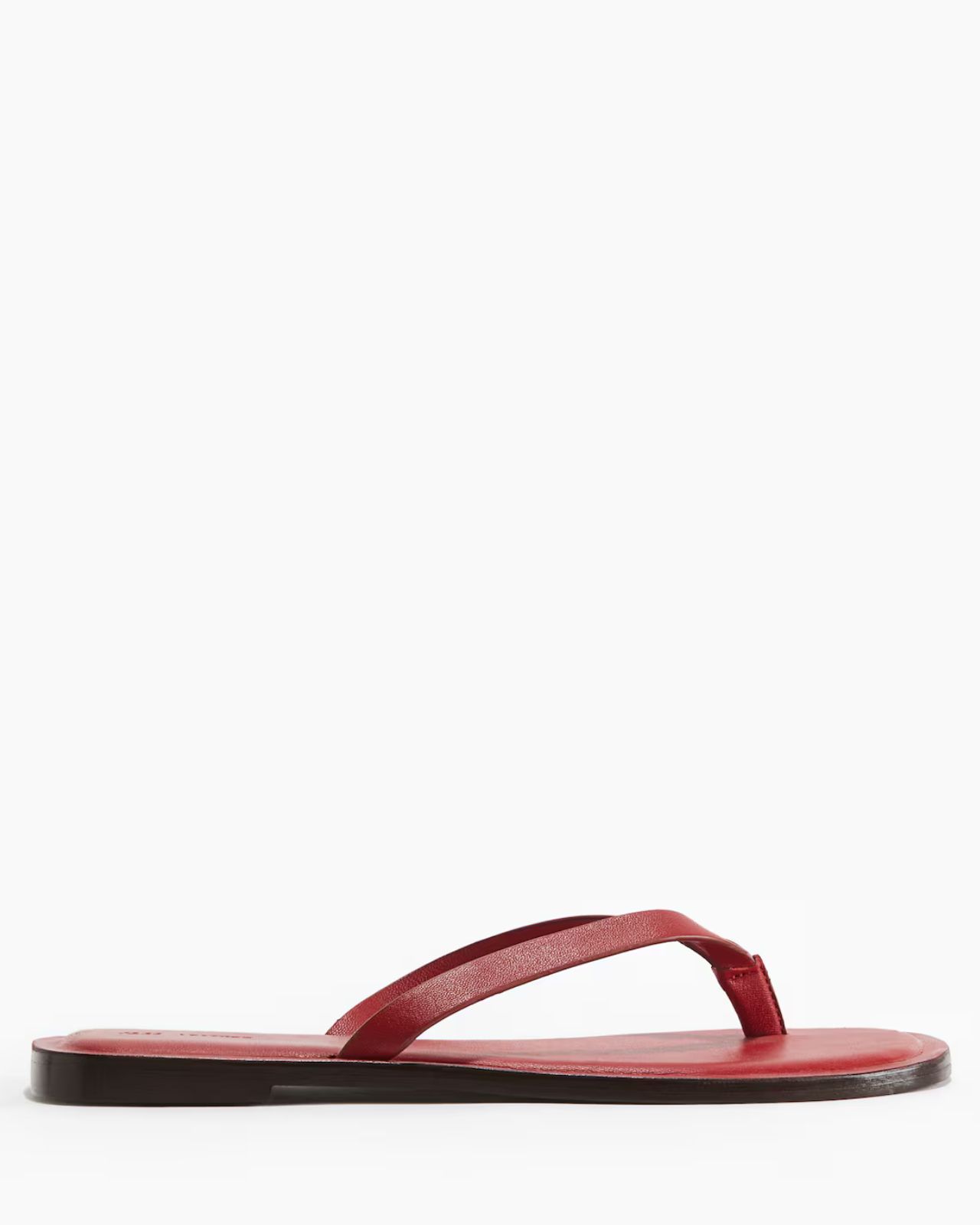 H&M Leather Flip Flops