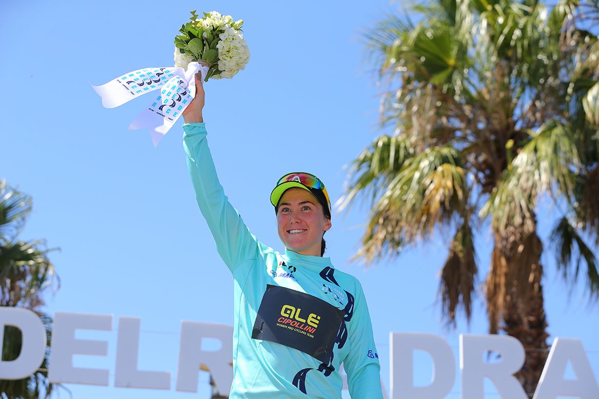 Chloe Hosking also won the sprint classification