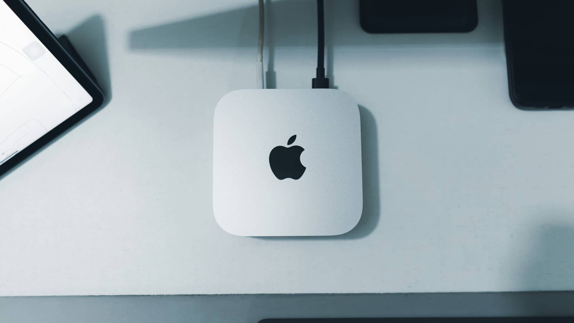 The Apple Mac mini.