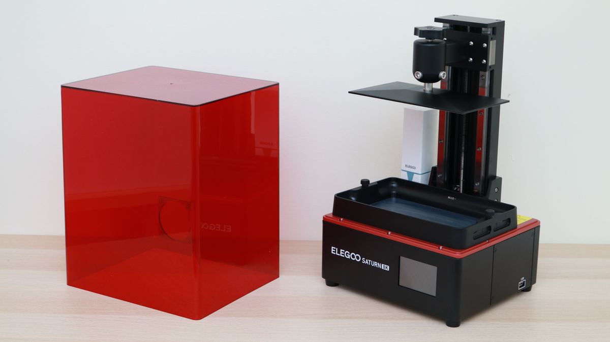 Elegoo Saturn 2: test of the 8k resin printer (preview) - 3D