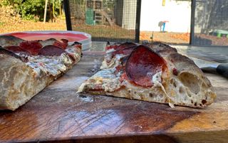 Solo Pi Fire pizza oven pizza