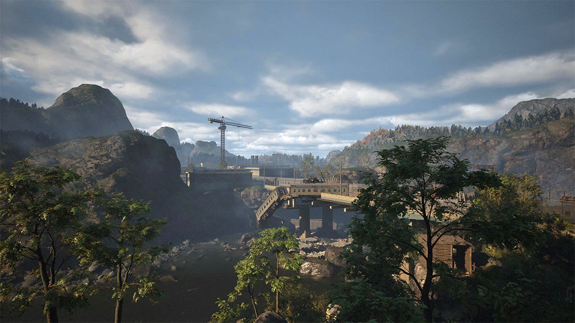 A Quiet Place: The Road Ahead; images from a video game