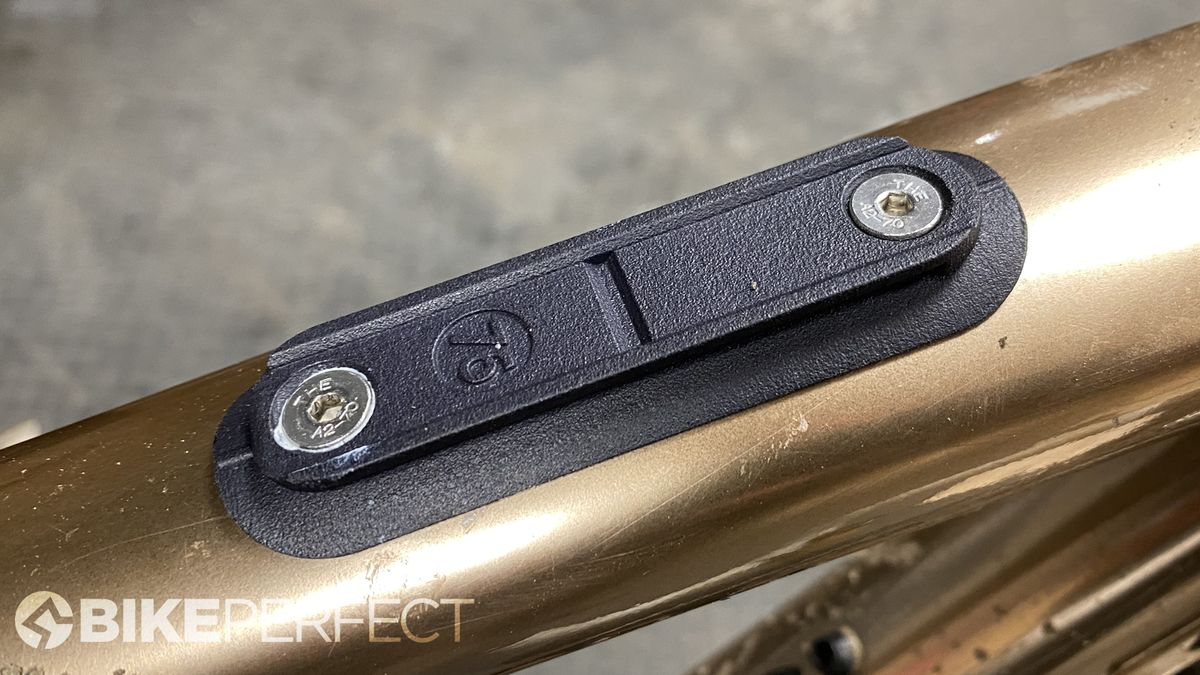 76 Projects A.S.S top tube mounting bracket