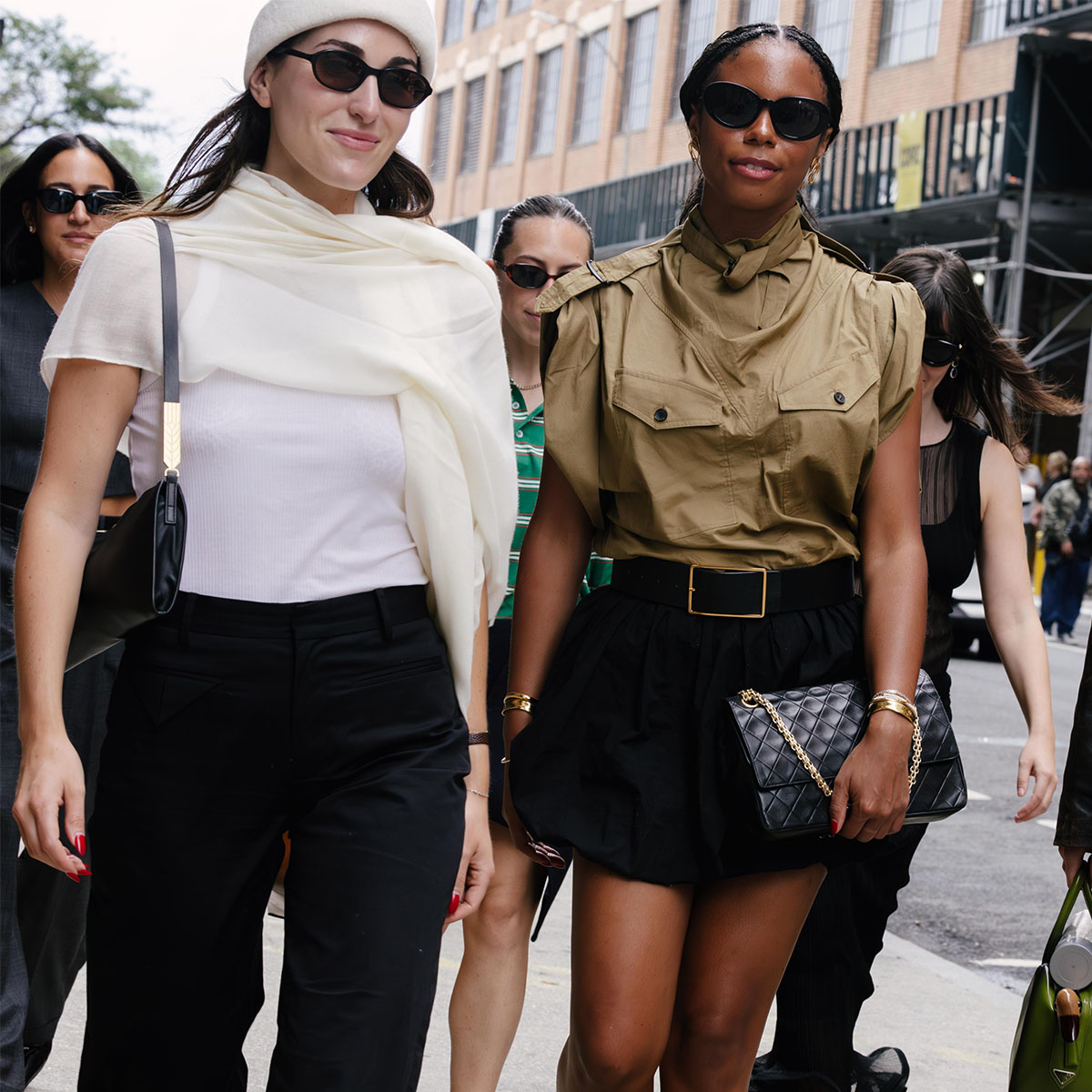 Shearling! Pillbox Hats! Skirt Sets! Here's What WWW Editors Are Wearing for Fashion Month