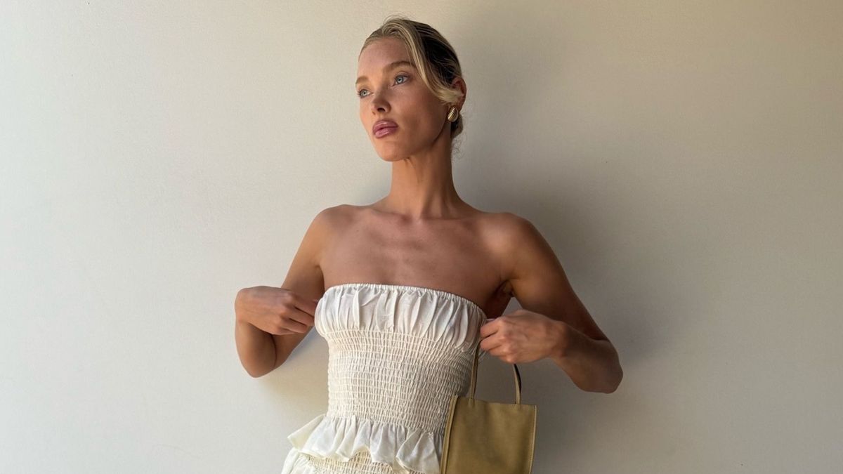 This Rich-Looking Shoe Colour Instantly Makes Plain White Summer Outfits So Elegant