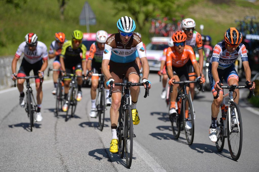 The break on the final climb